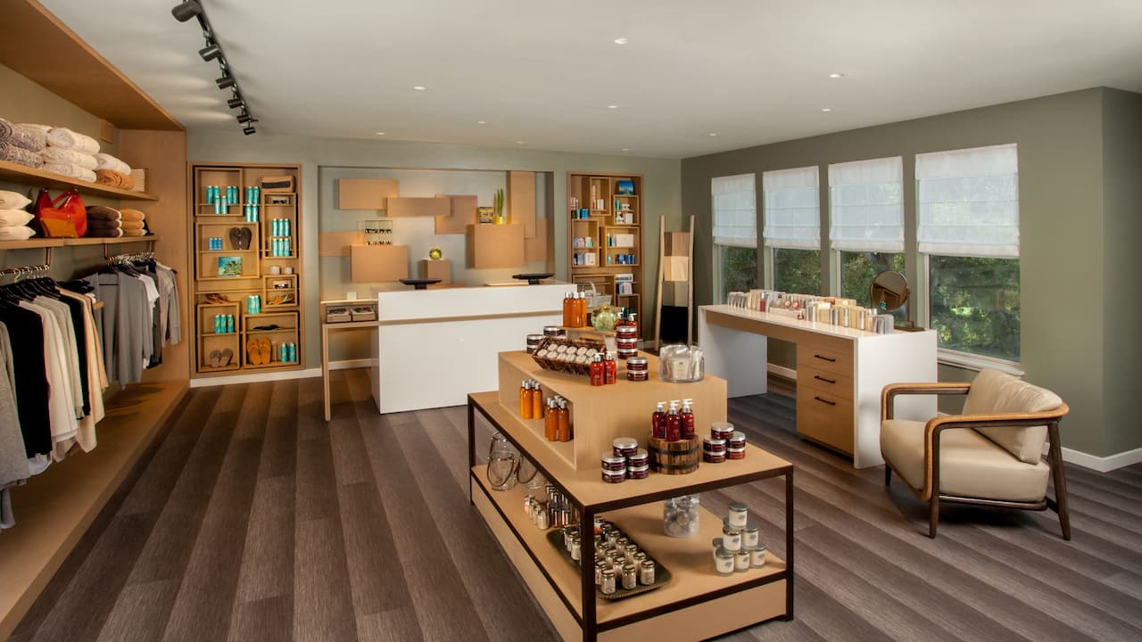 Retail shop with local products