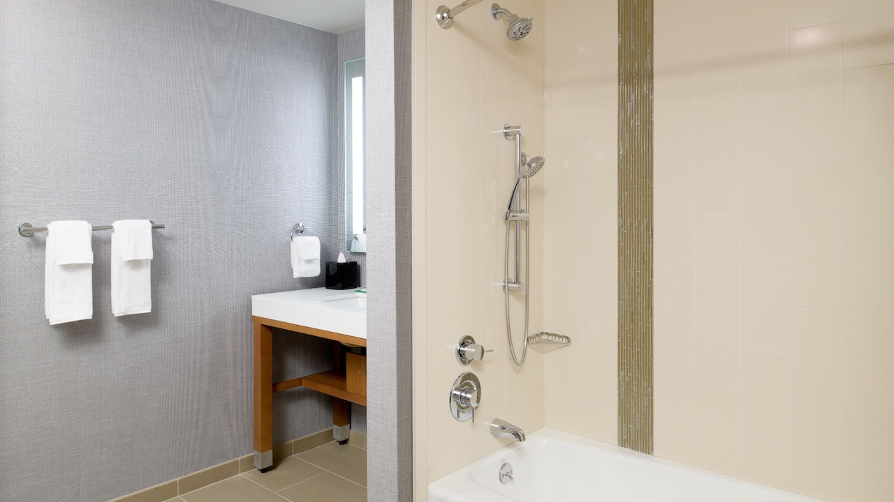 Accessible Bathroom at Hyatt Place Pasadena