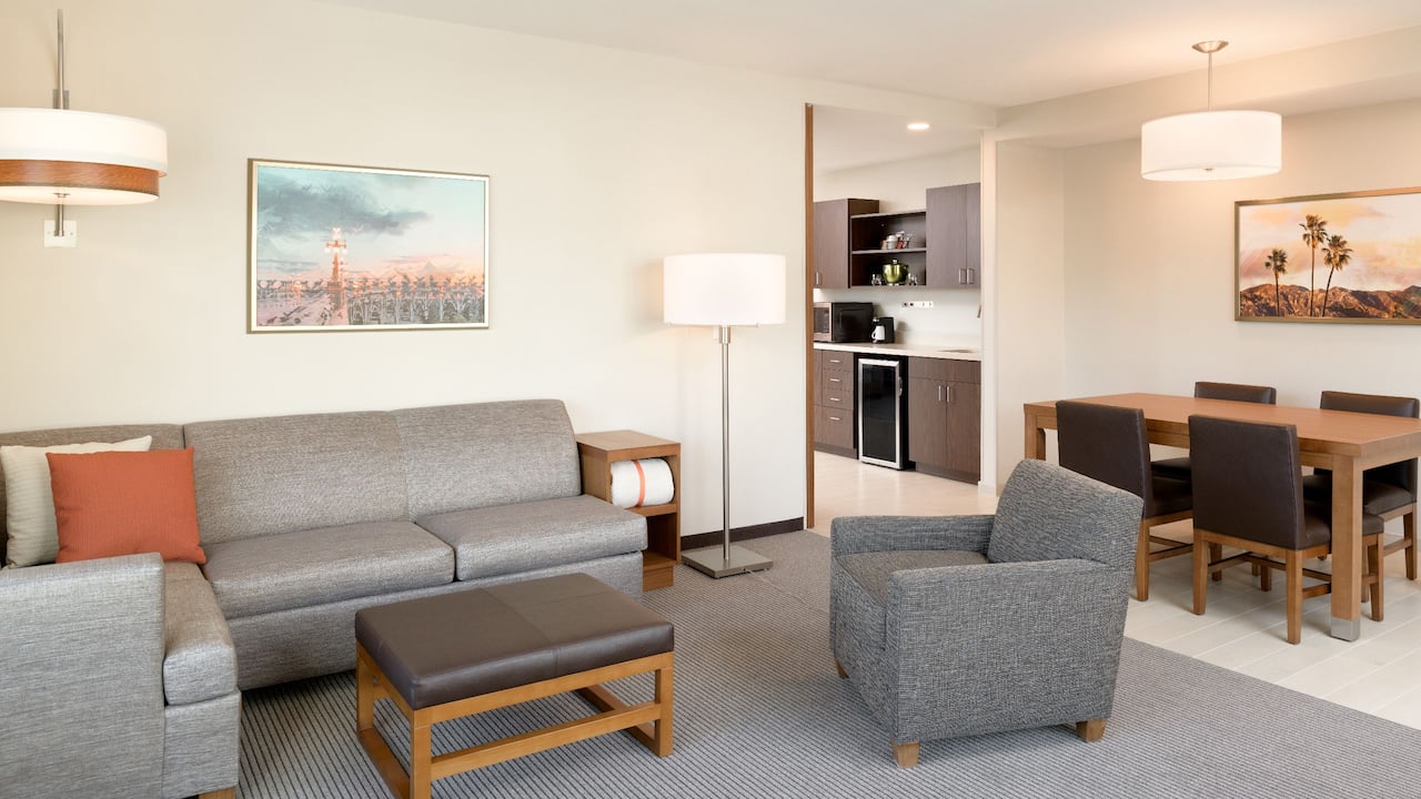 One Bedroom Suite Living Room