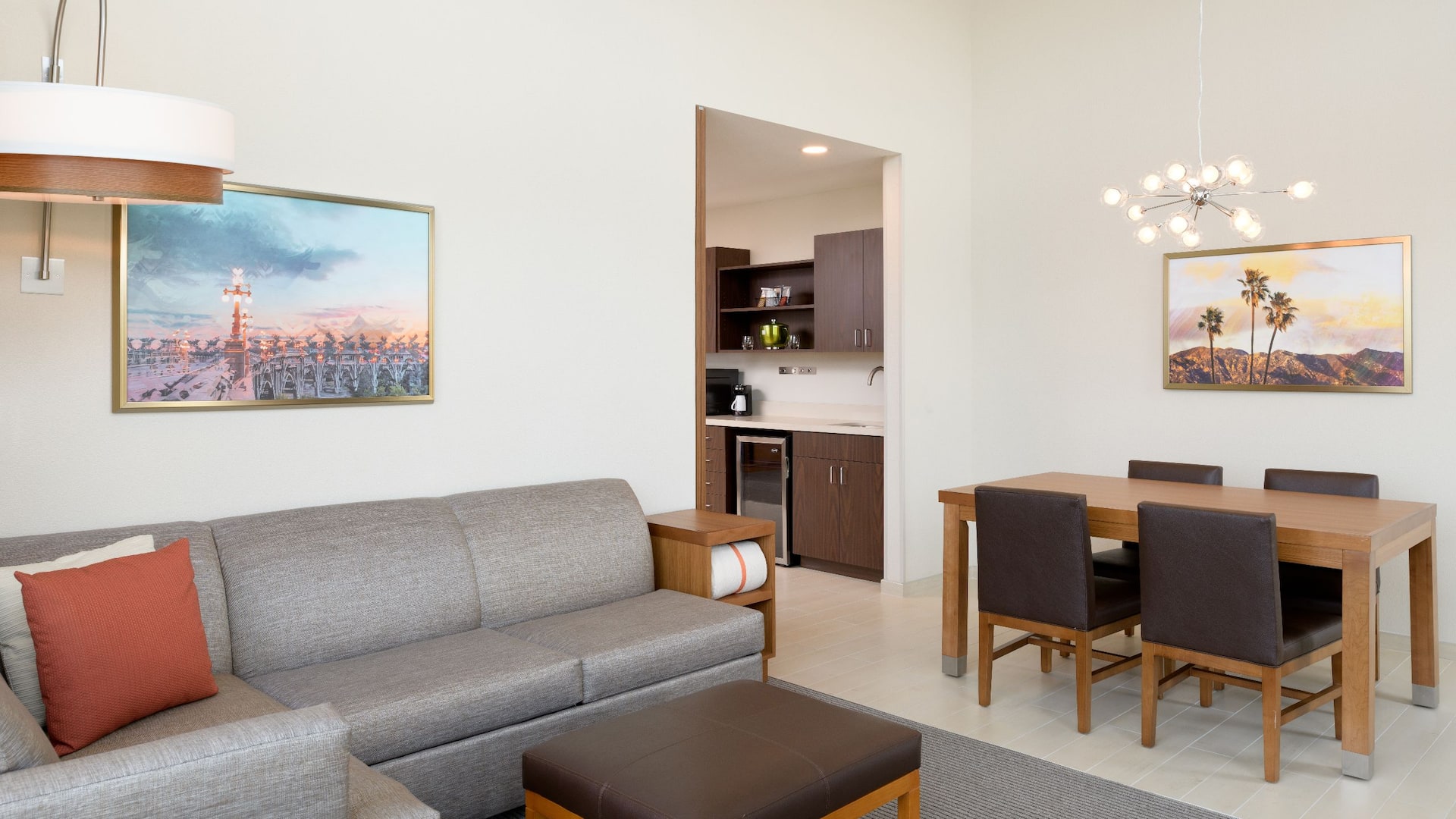 Hyatt Place Pasadena One Bedroom Suite Living Room