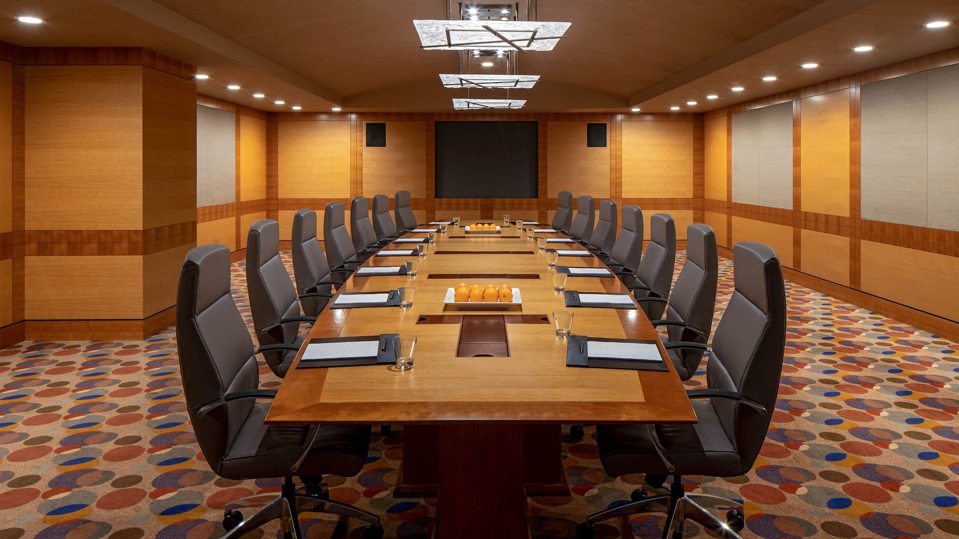 Grand Hyatt Seattle Boardroom Screen