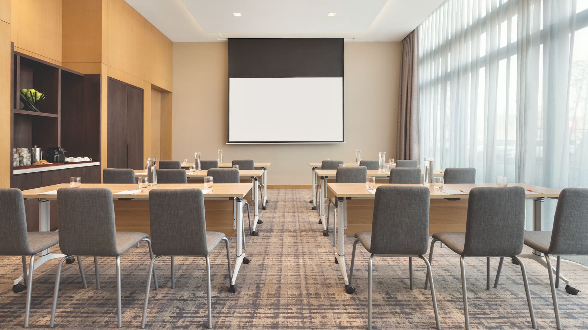 Hyatt Place Beijing Daxing Meeting Room Classroom Setup