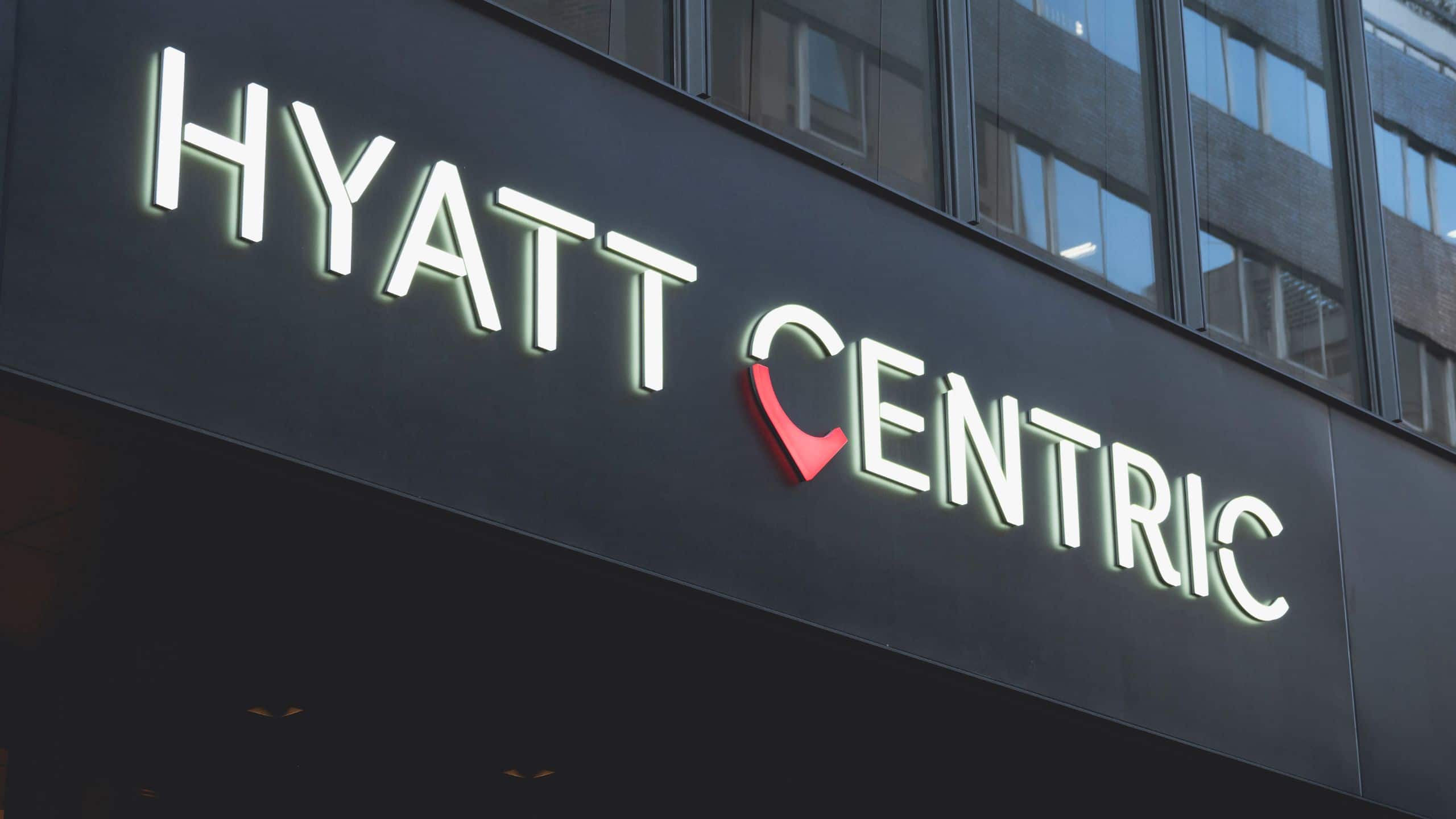 Hyatt Centric Ginza Tokyo First Anniversary Event Entrance