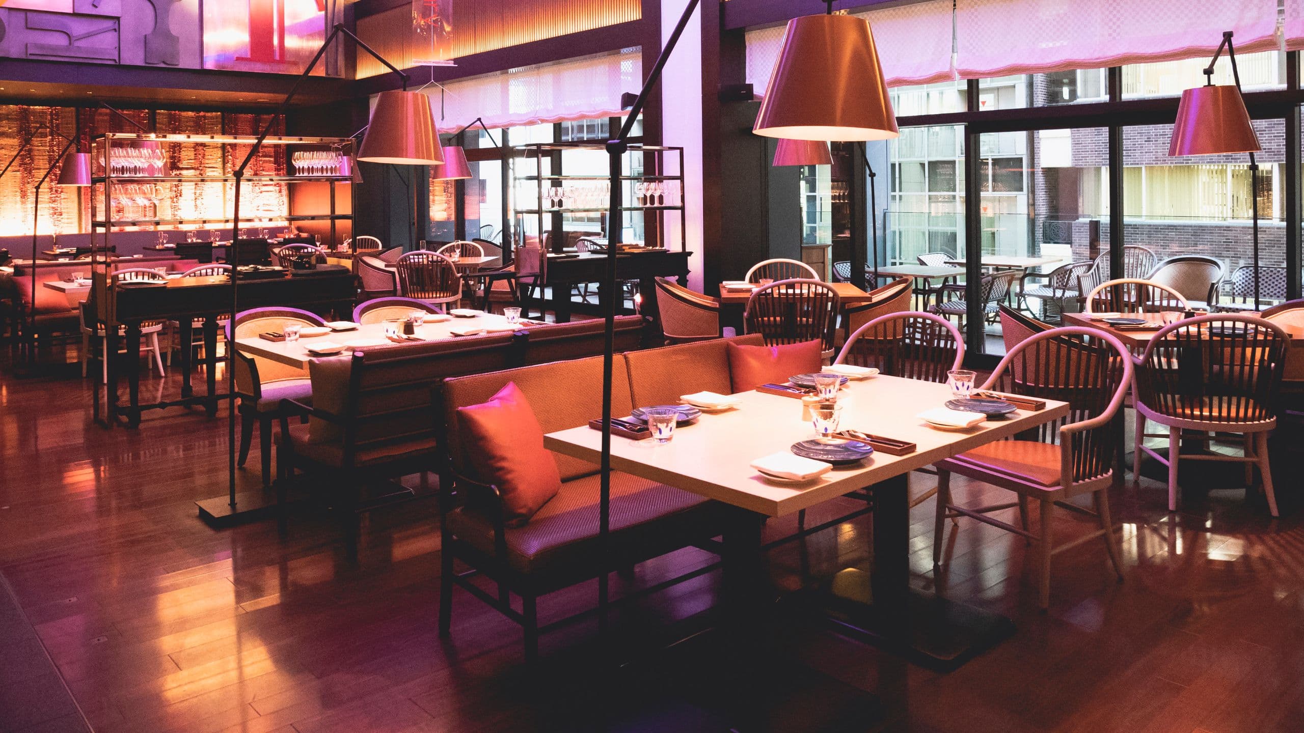 Hyatt Centric Ginza Tokyo First Anniversary Event Dining Setup