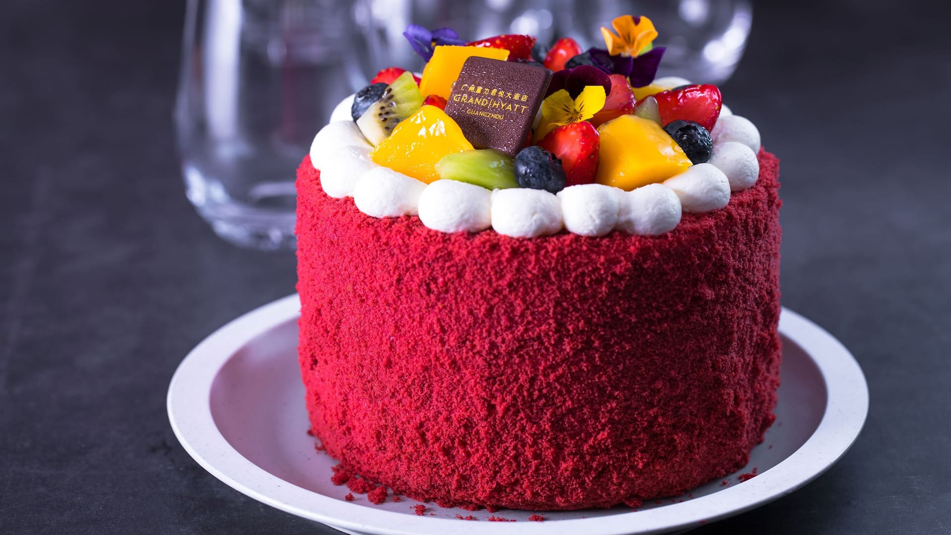 Grand Hyatt Guangzhou Red Velvet Cake
