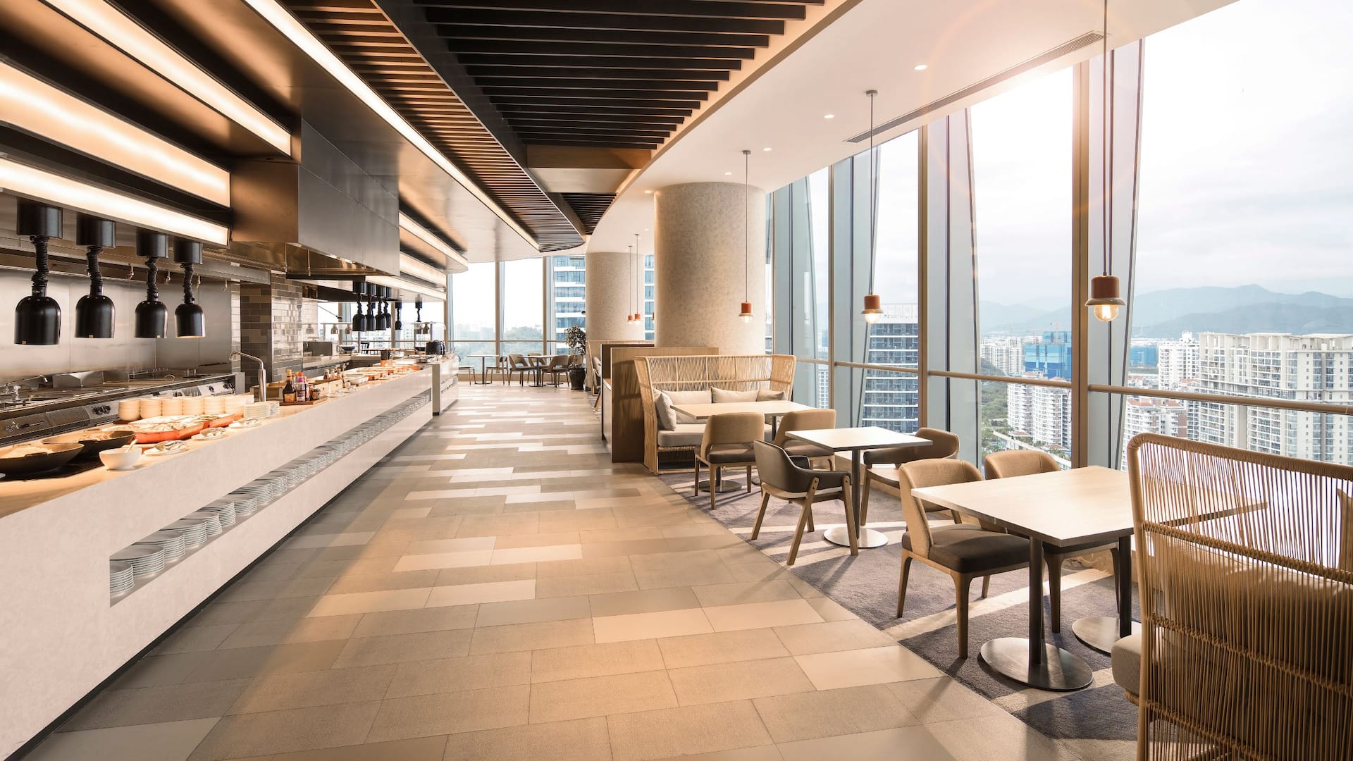 Hyatt Place Sanya City Center Breakfast Buffet Seating