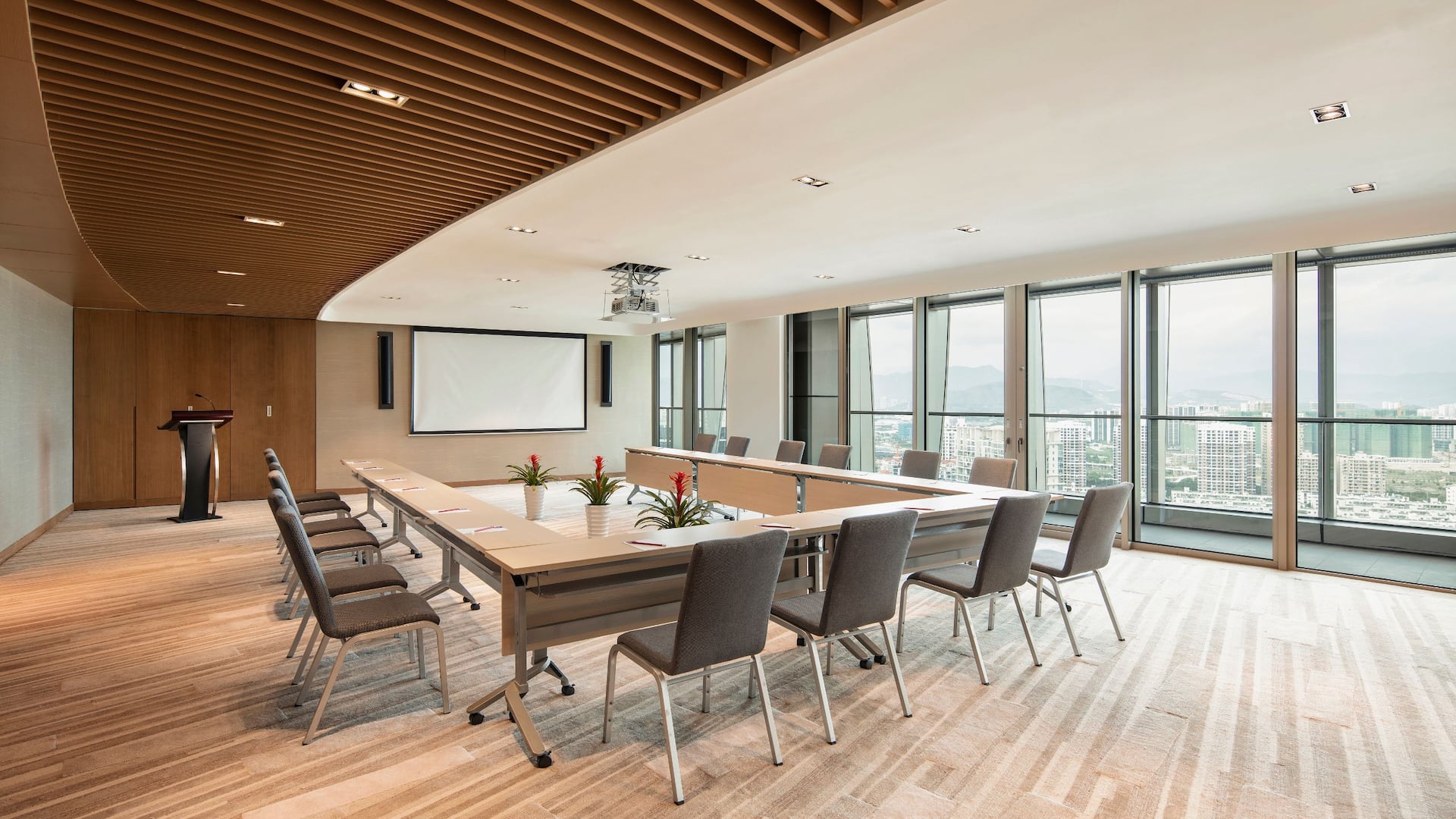 Hyatt Place Sanya City Center Meeting Room Ushape Setup