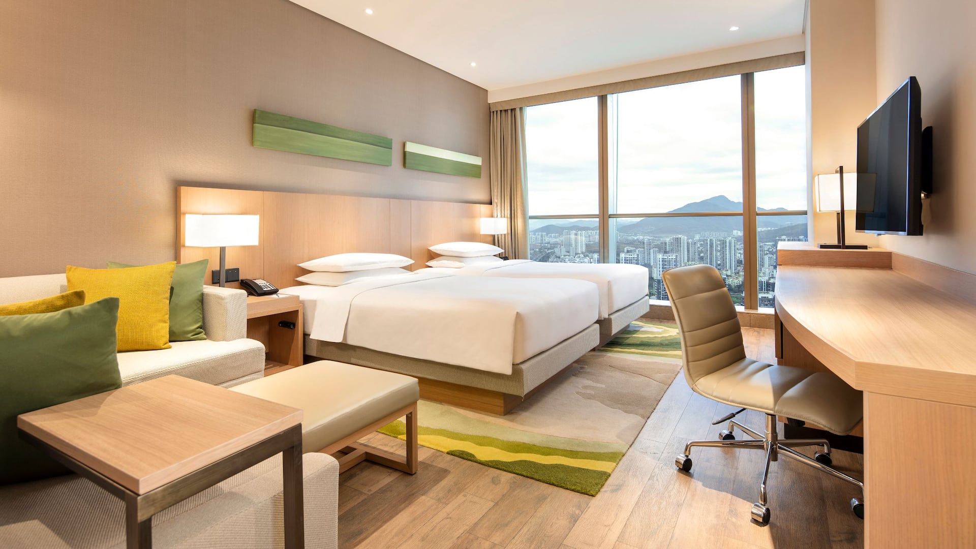 1 de 1 Hyatt Place Sanya City Center Two Twin Guestroom