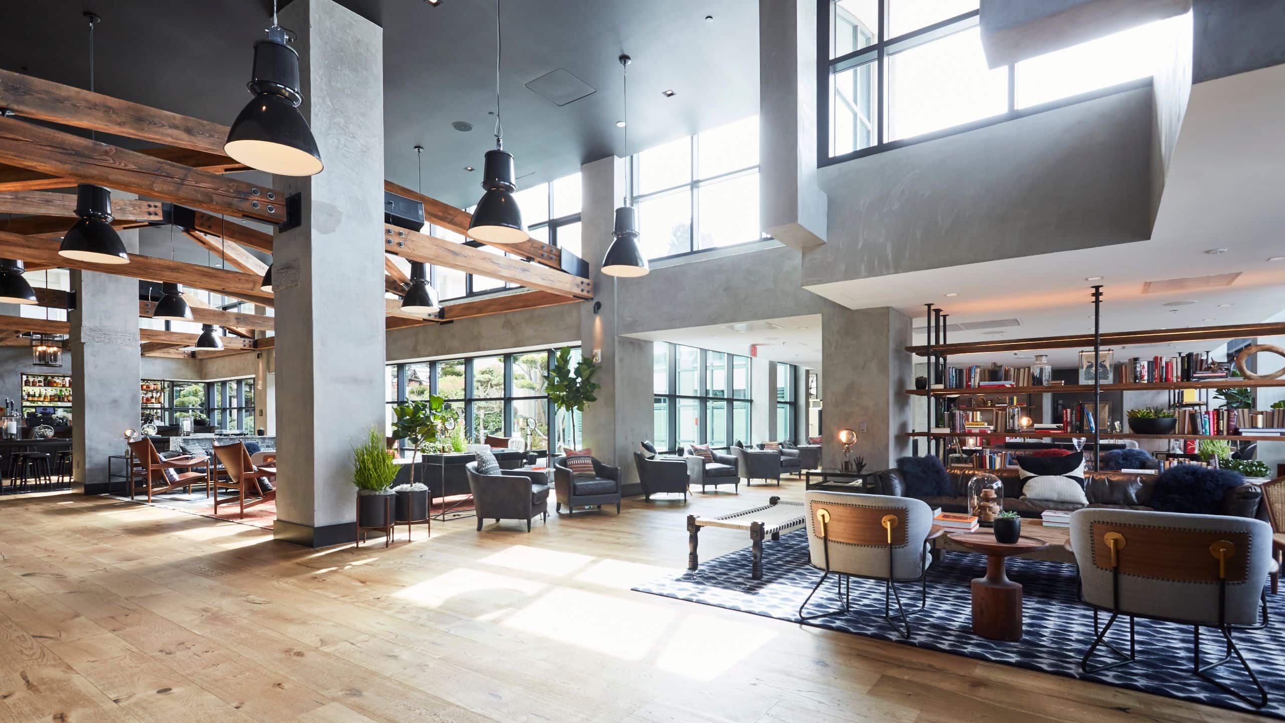 Hotel Kabuki Lobby Architectural