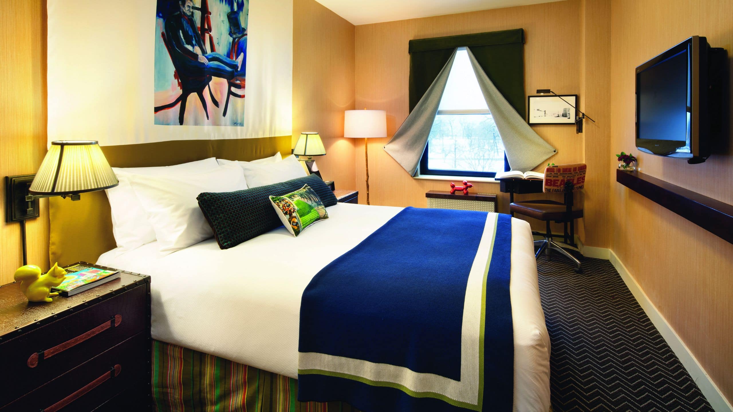 Hotel Lincoln Guestroom