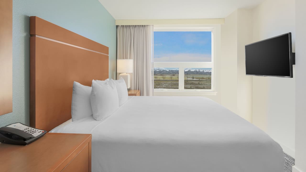 Hyatt House Denver Airport King Suite with Mountain View Guest Room