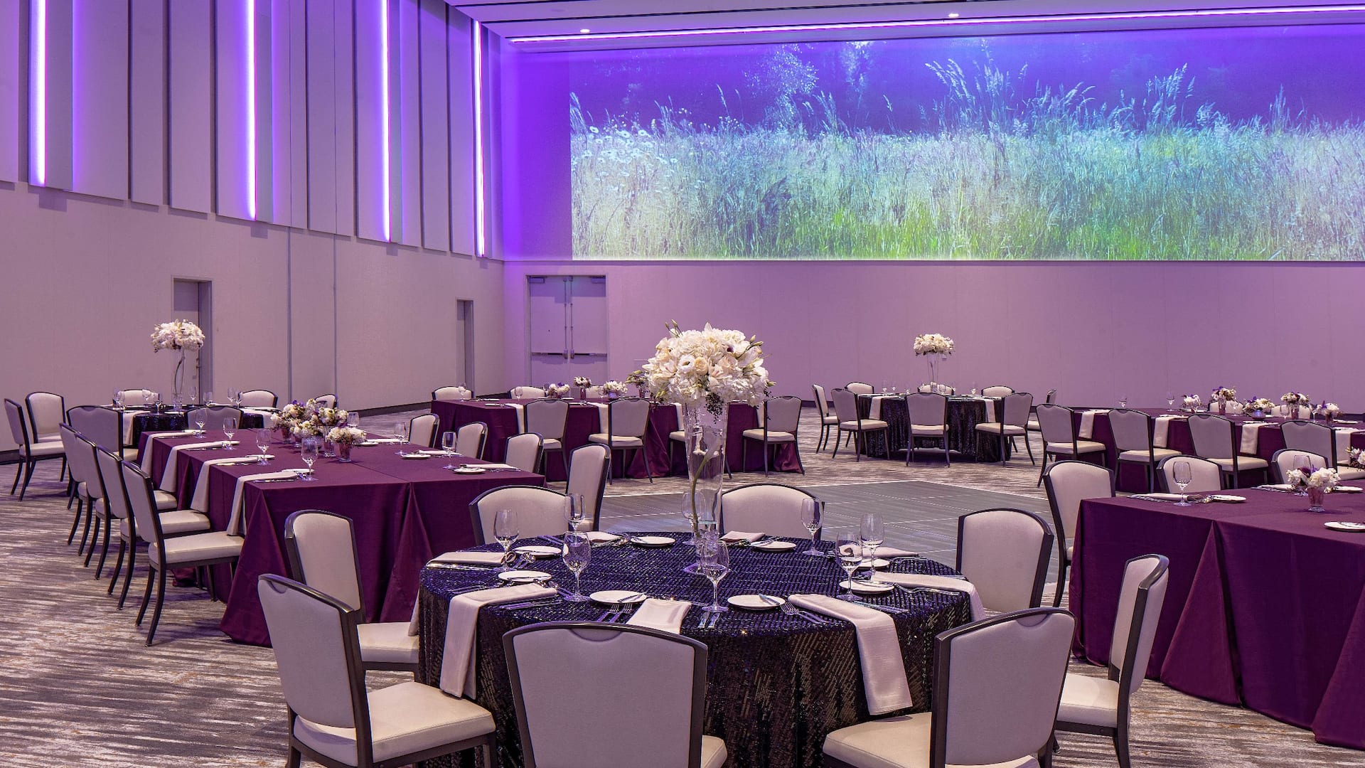 Hyatt Regency Seattle Elwha Banquet Setup