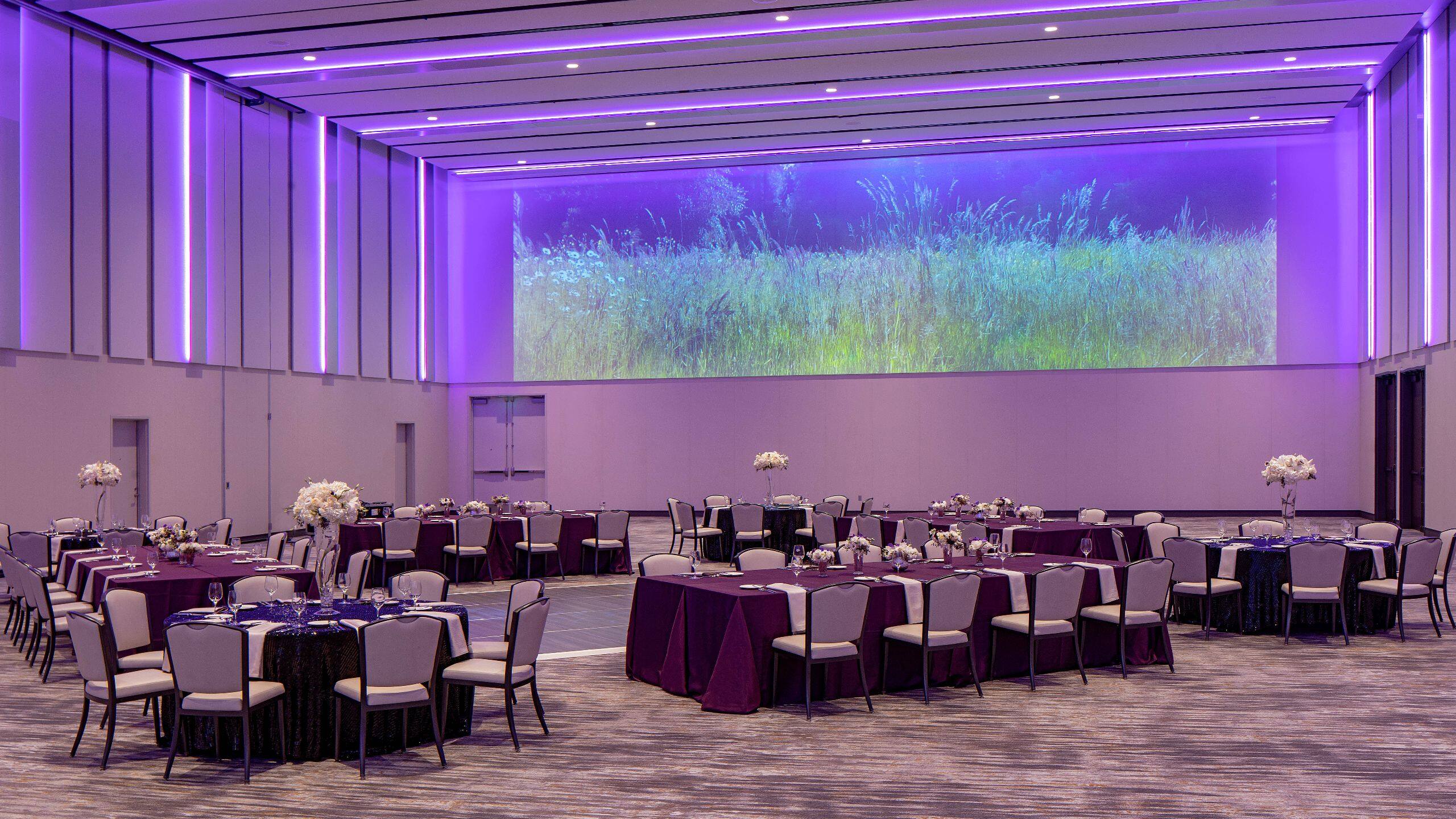 Hyatt Regency Seattle Elwha Banquet Setup