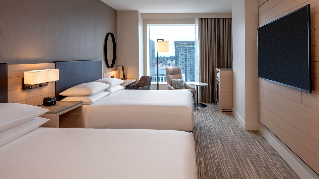 Spacious Hotel Rooms Near Pike Place Market Hyatt Regency Seattle