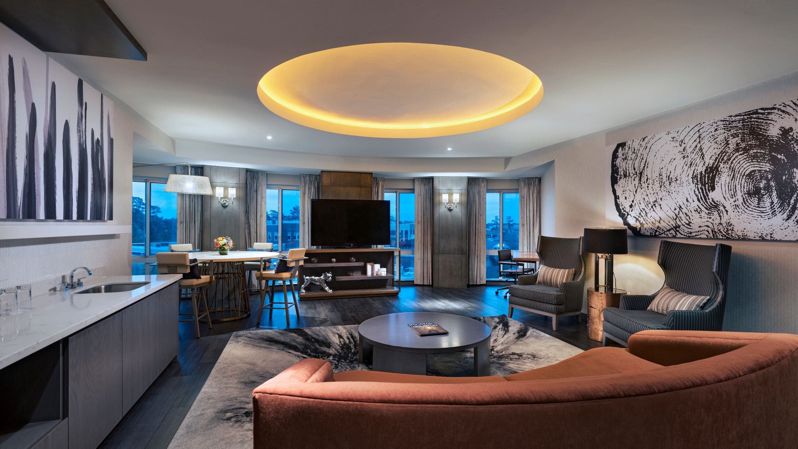 1 of 1 Hyatt Centric The Woodlands Centric Suite Living