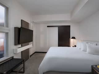 Hyatt Centric The Woodlands Master Patio Bedroom