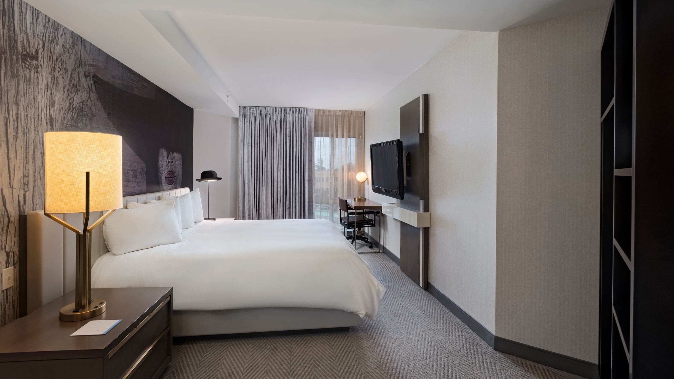 Hyatt Centric The Woodlands Suite King Bedroom