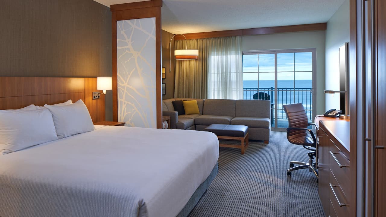 Hyatt Place Ocean City Oceanfront King Oceanfront Room with pull out sofa