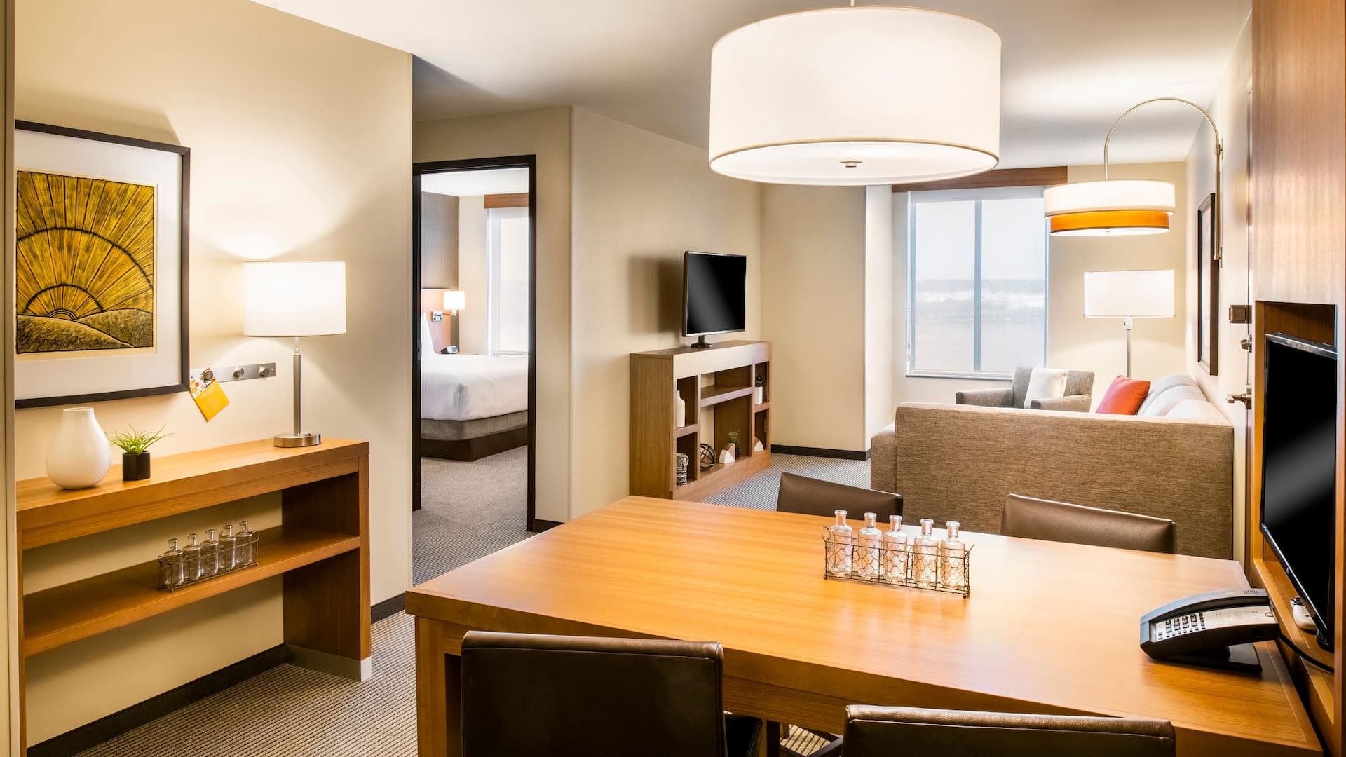 Hyatt Place East Moline / Quad Cities Suite Living Area