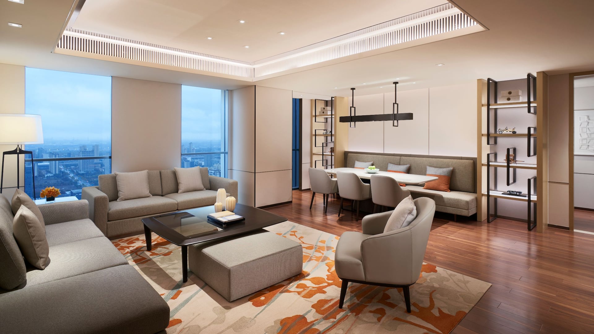 Hyatt Regency Shanghai Jiading Executive Suite Living Room