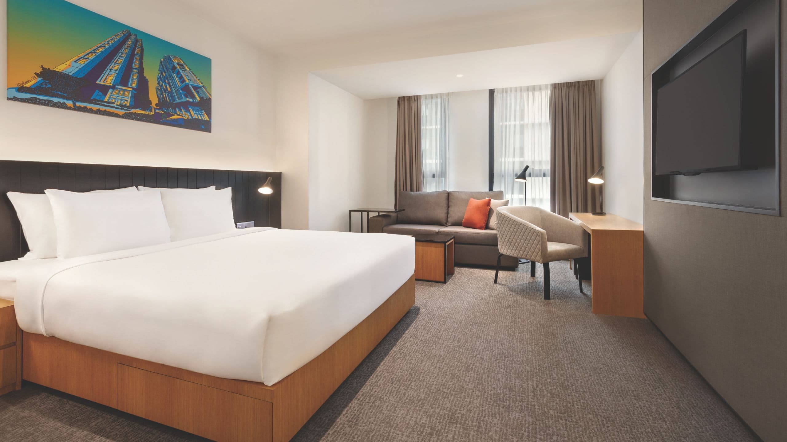 Hyatt House Kuala Lumpur, Mont Kiara King Bed Guestroom