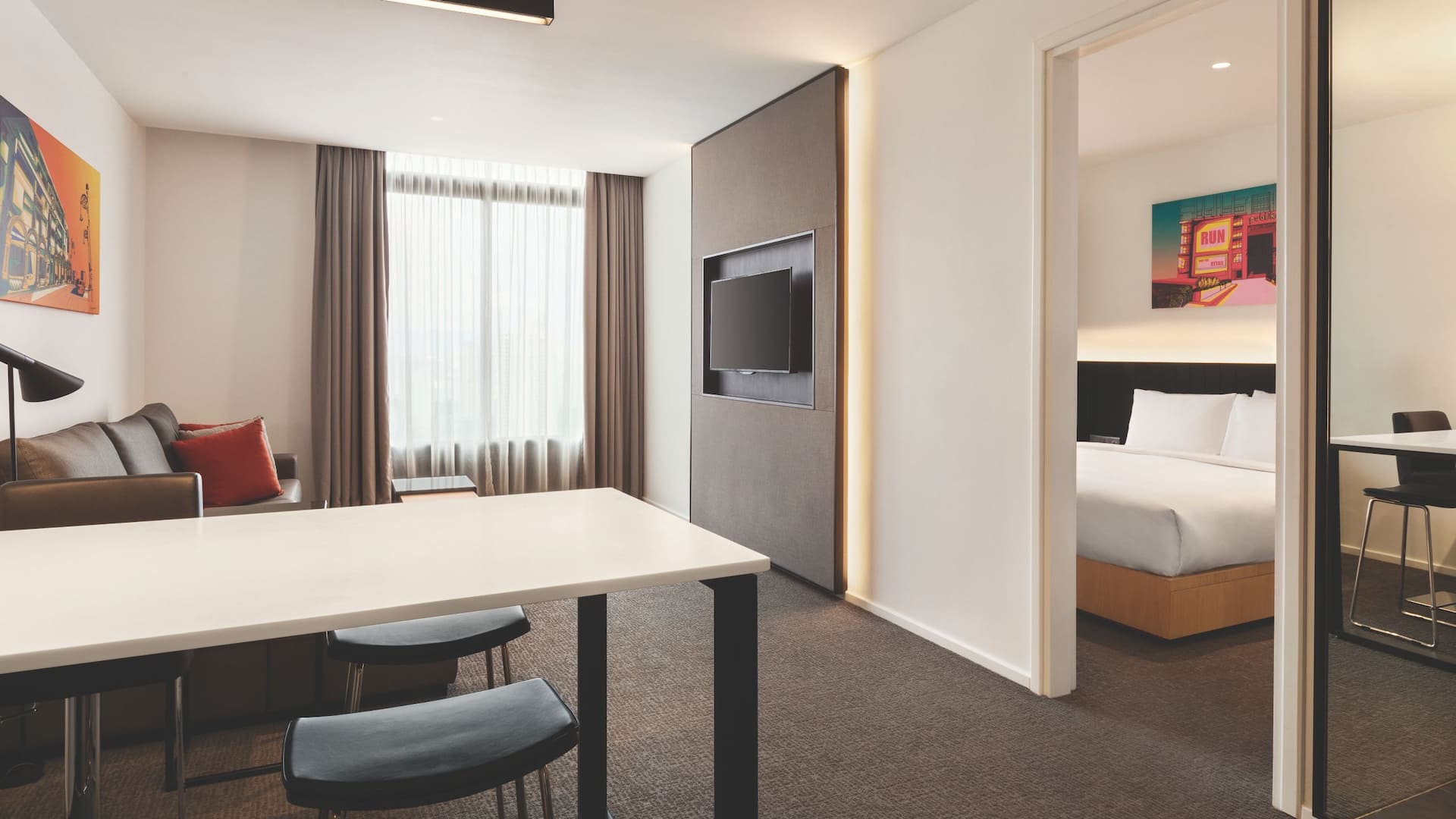 2/2 Hyatt House Kuala Lumpur, Mont Kiara King Suite Living Area