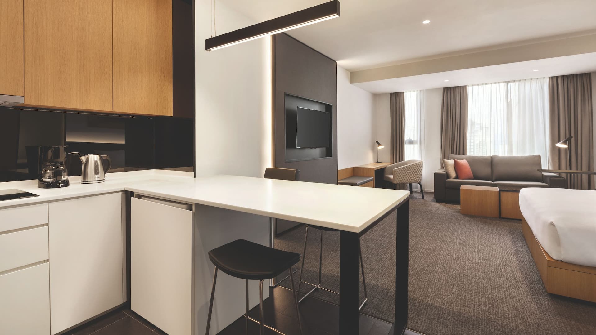 1/3 Hyatt House Kuala Lumpur, Mont Kiara Studio with Kitchen