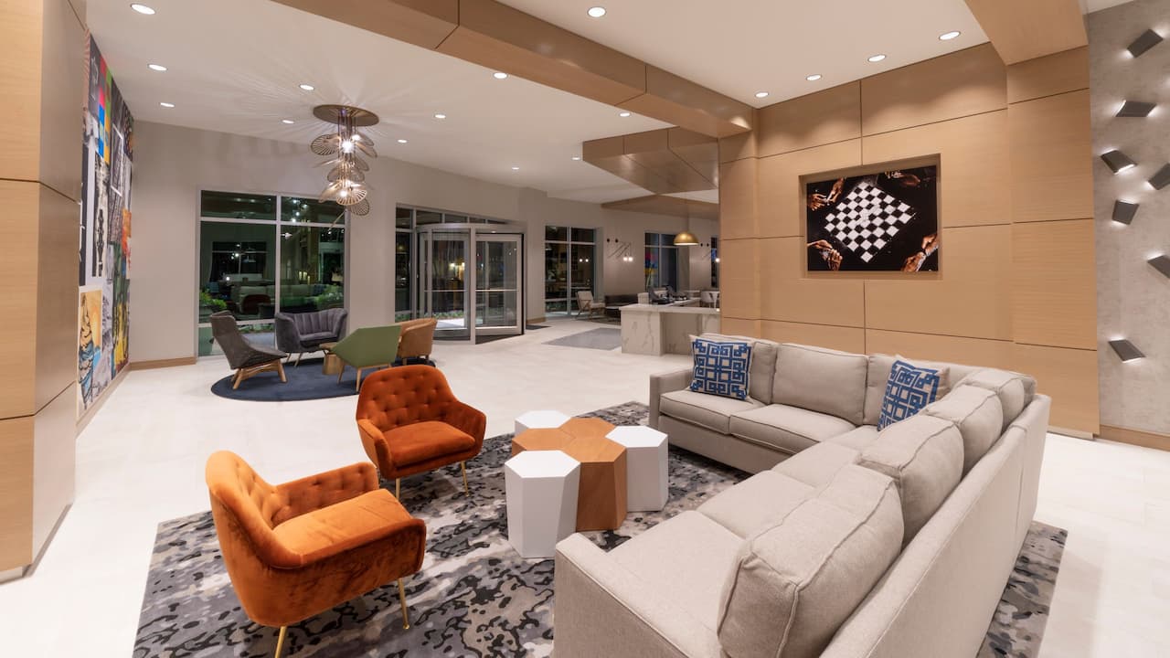 Lobby Seating Hyatt Place Sandestin at Grand Boulevard