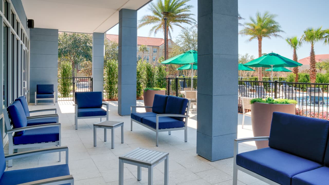 Outdoor Patio Hyatt Place Sandestin at Grand Boulevard