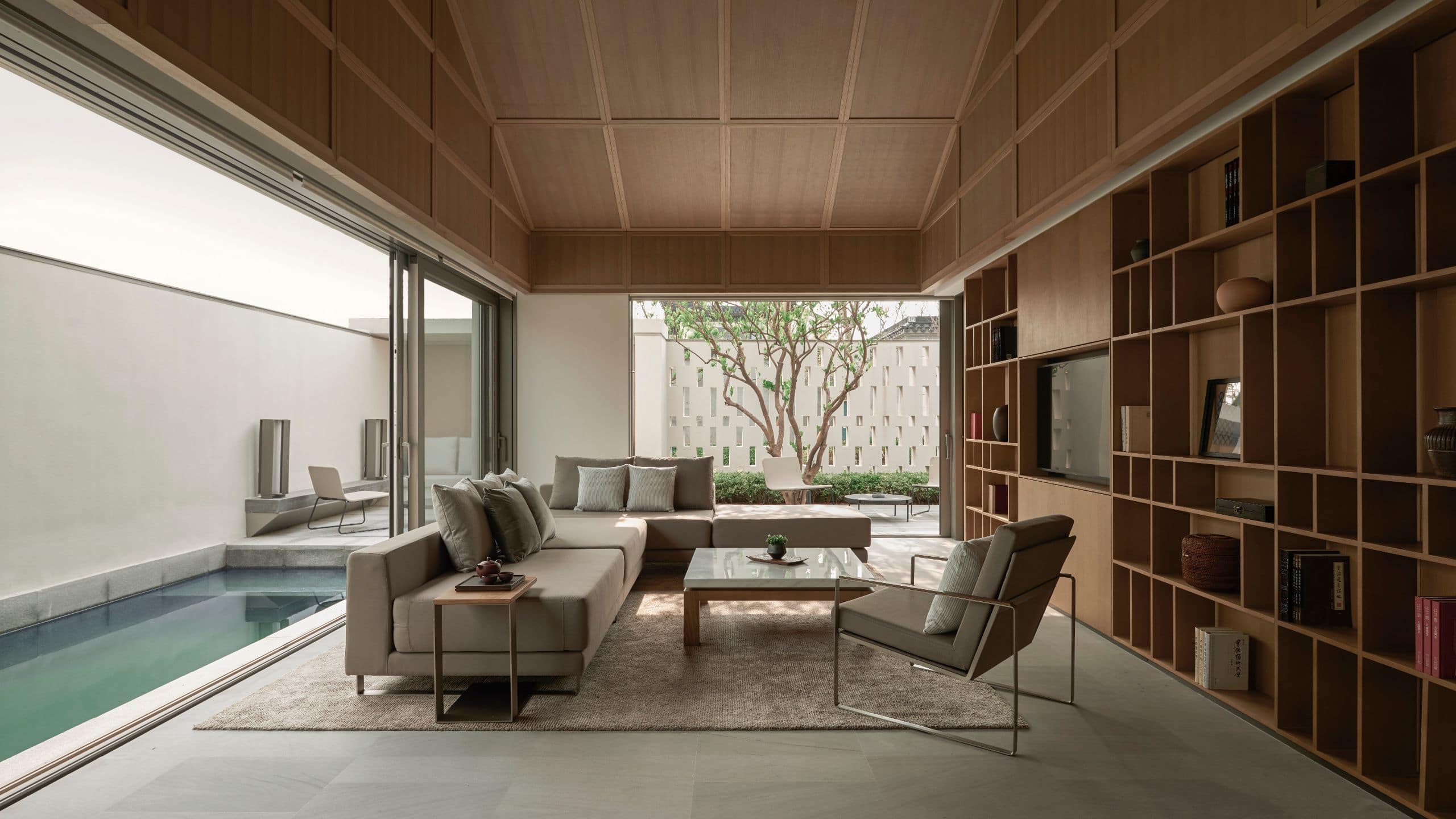 Alila Wuzhen Pool Villa Living Room