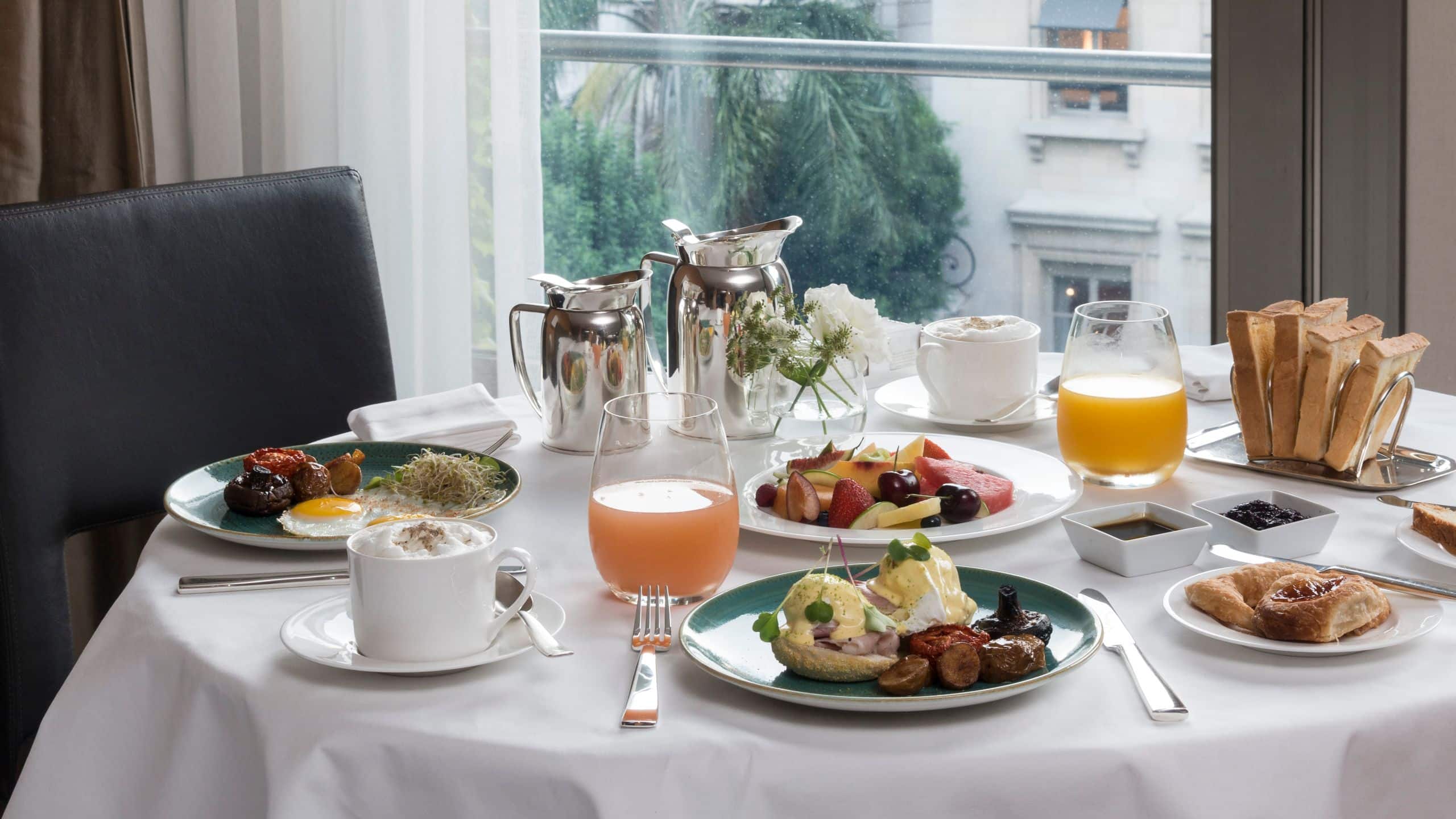 Palacio Duhau - Park Hyatt Buenos Aires Room Service Breakfast