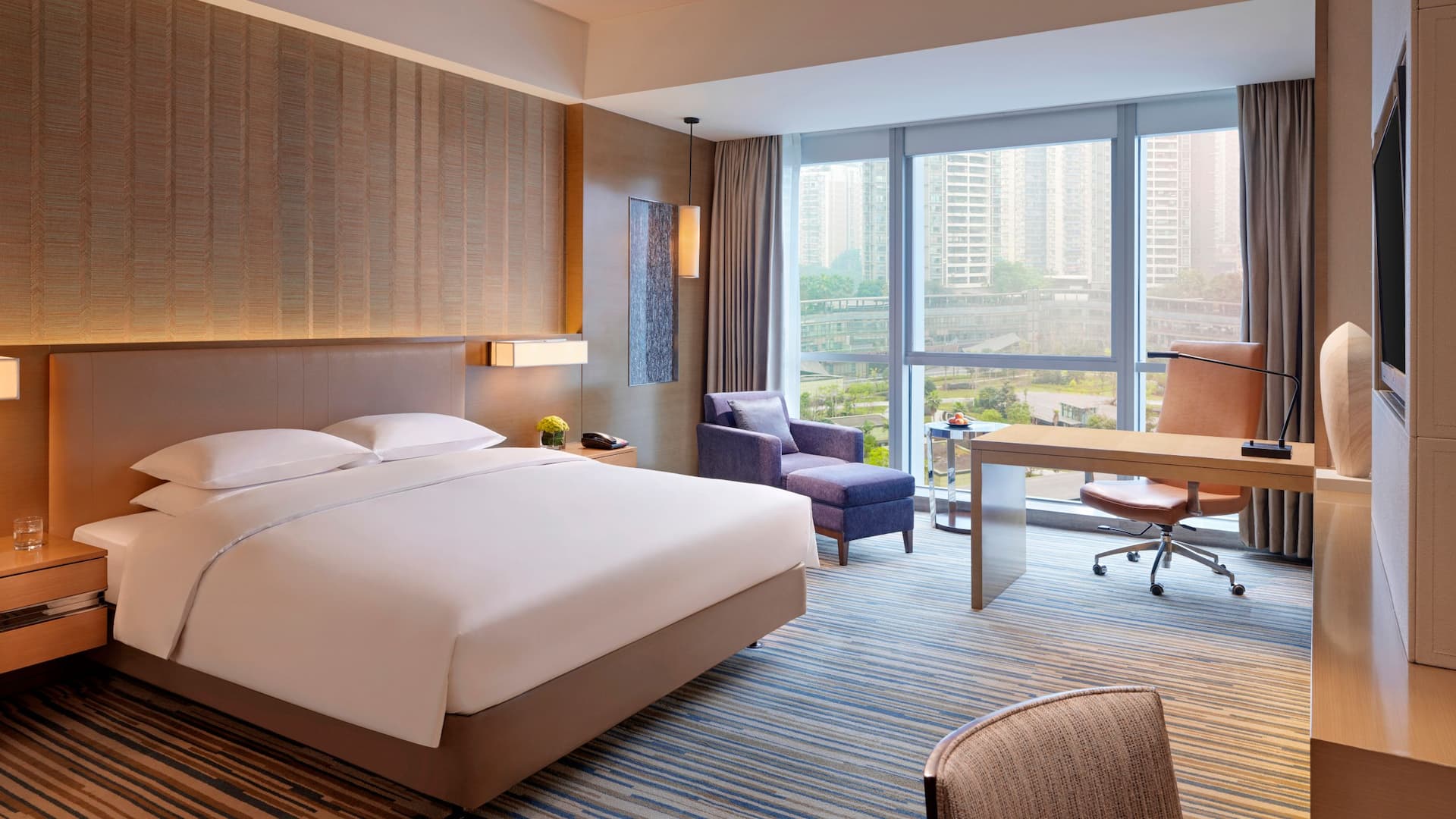 1 of 1 Hyatt Regency Chongqing King Bed with Garden View