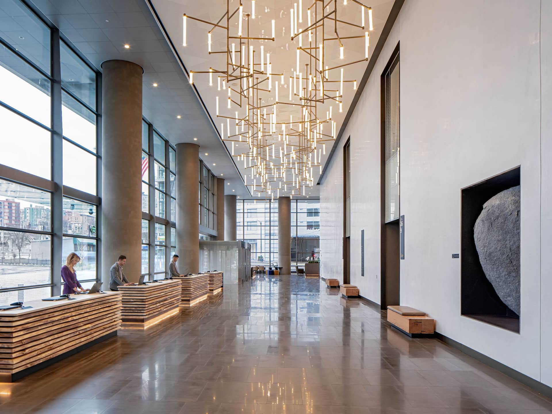 Hyatt Regency Seattle Front Desk Rock