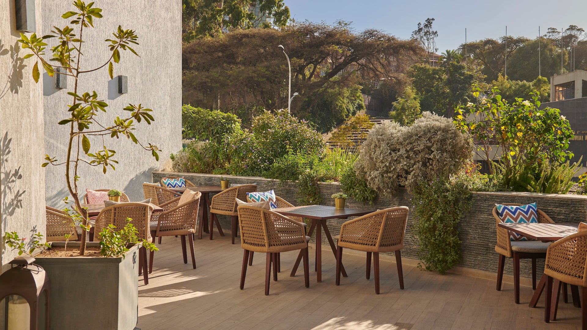 Hyatt Regency Addis Ababa The Kitchen Terrace Seating