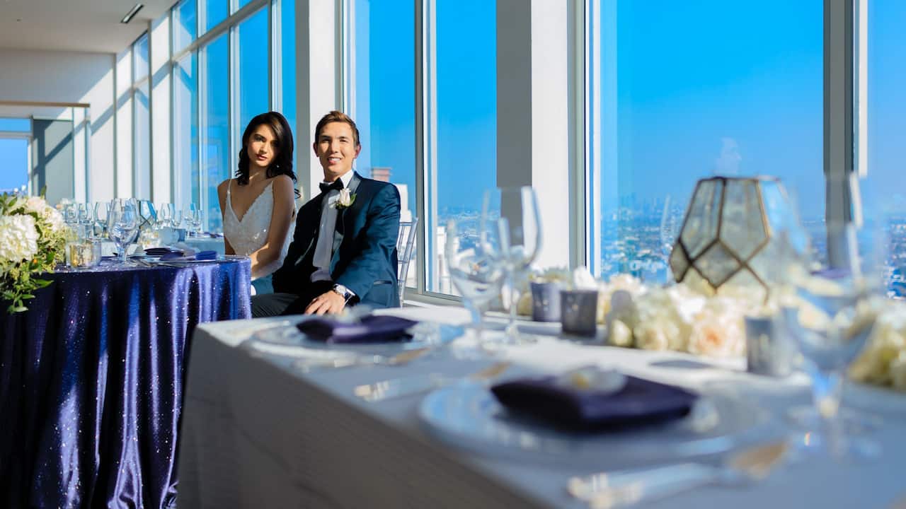 Bride and Groom Reception