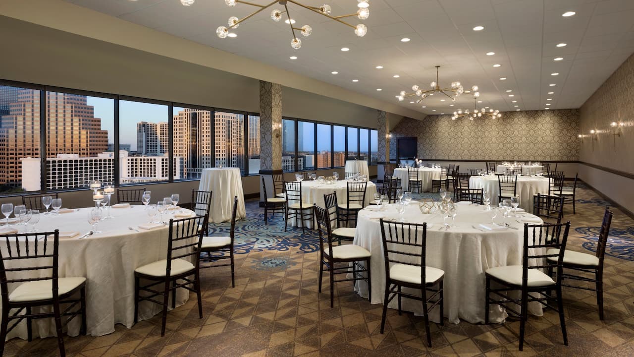 Large venue for wedding receptions near South Congress in Austin