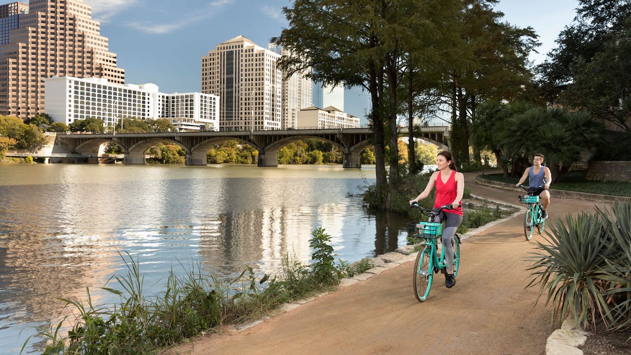Hyatt Regency Austin bike trail
