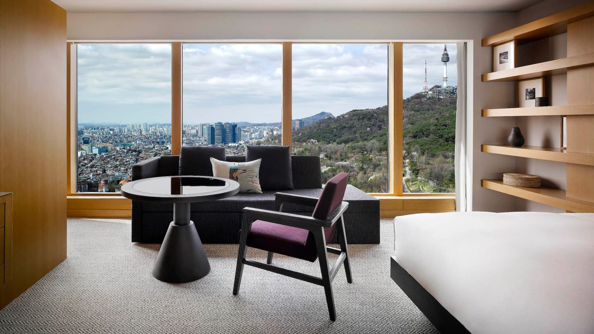 第 1，共 3 Grand Hyatt Seoul Twin Beds Corner Guestroom