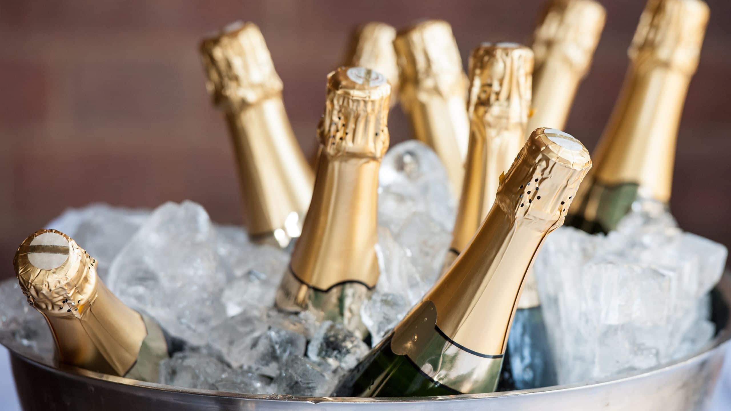 Hyatt Union Square New York Wedding Champagne