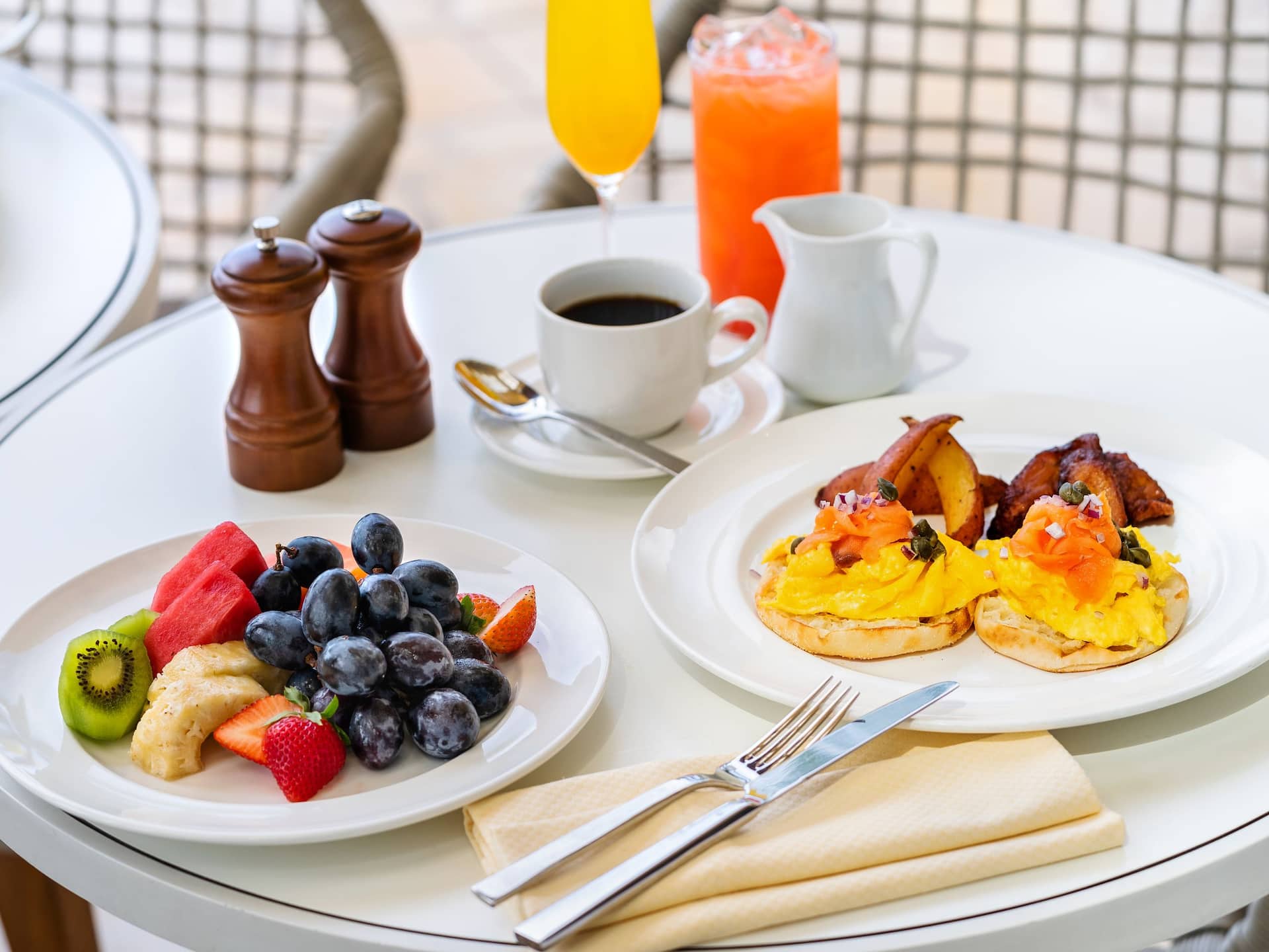 Hyatt Regency Trinidad Breakfast Fruit