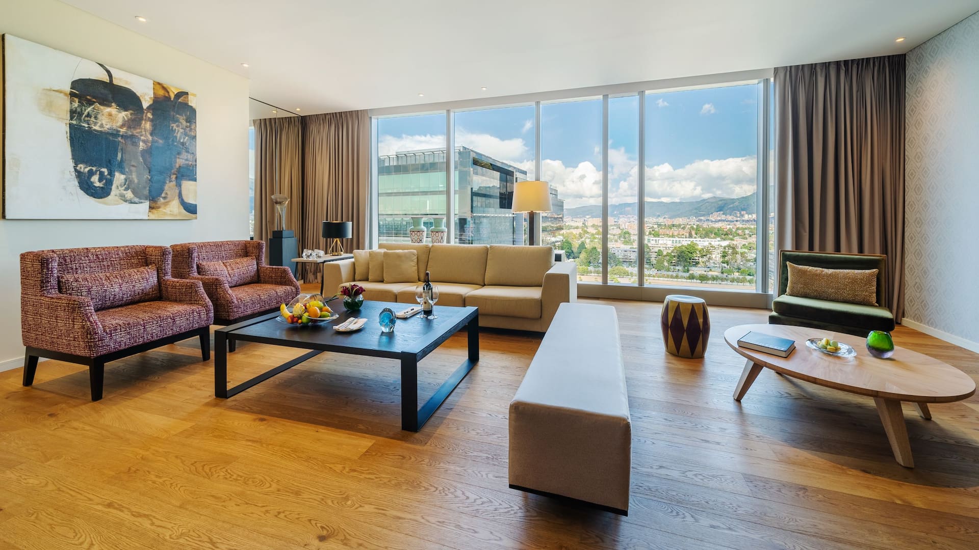Grand Hyatt Bogotá Diplomatic Suite Living Room