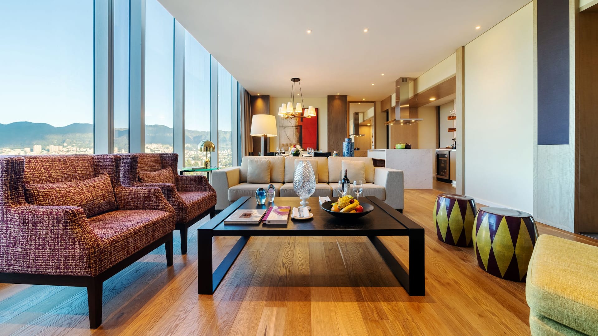 Grand Hyatt Bogotá Presidential Suite Living Area
