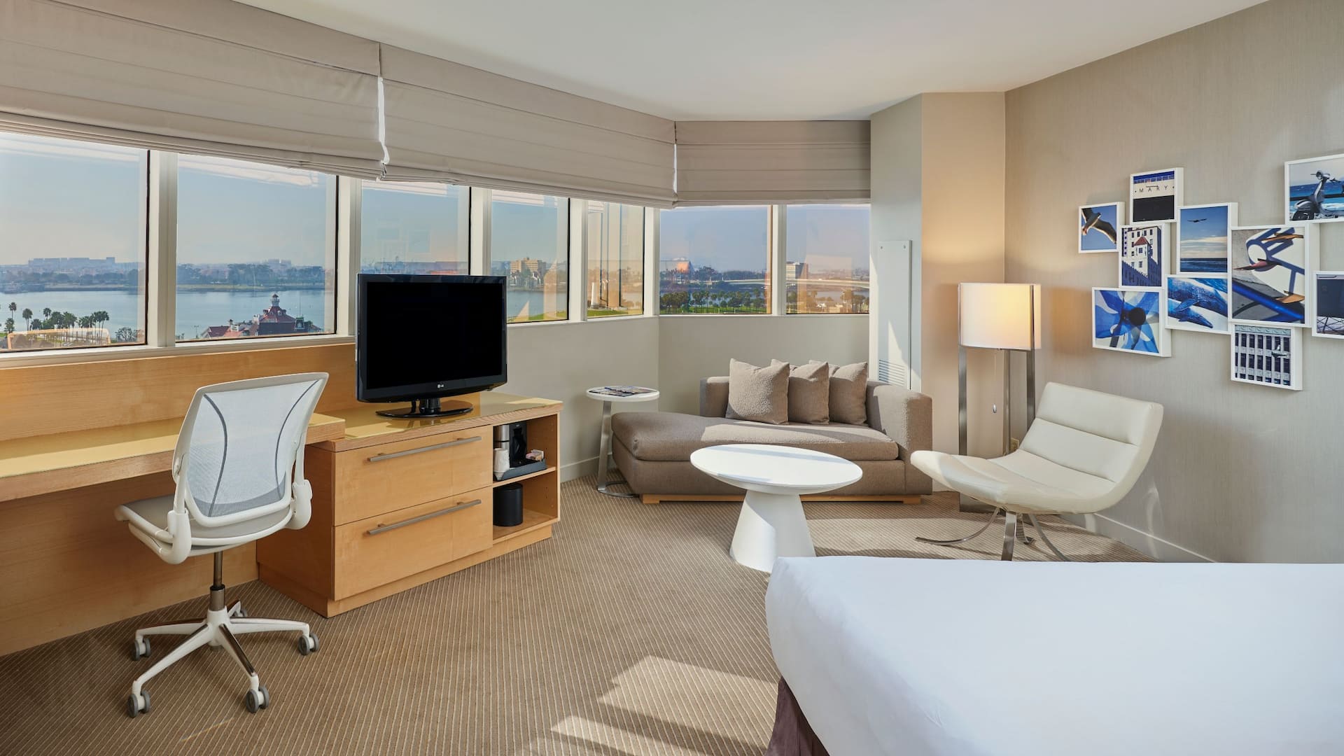 Hyatt Regency Long Beach Corner King Harbor View
