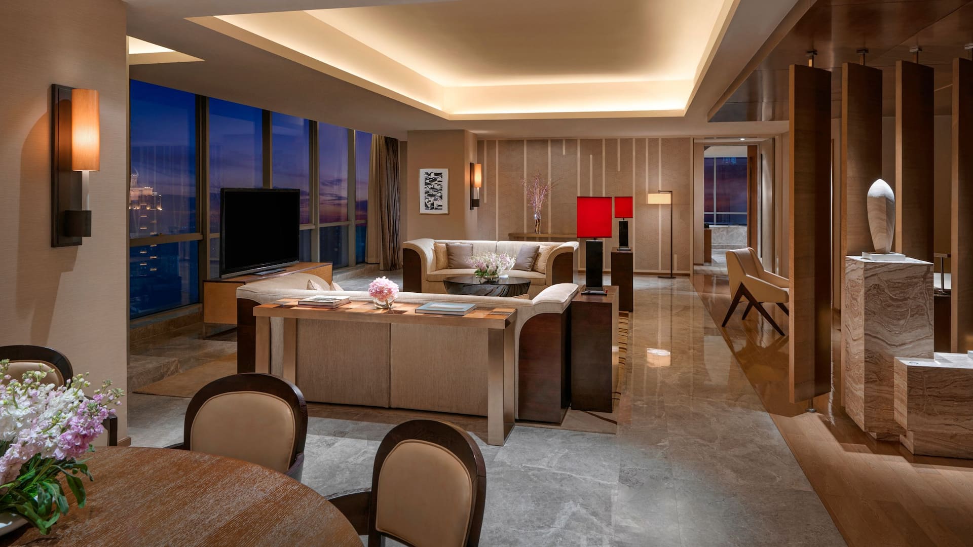 Hyatt Regency Chongqing Presidental Suite Living Area