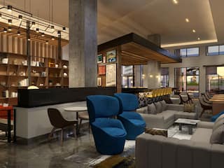 Hyatt Centric Mountain View Breakfast Lounge