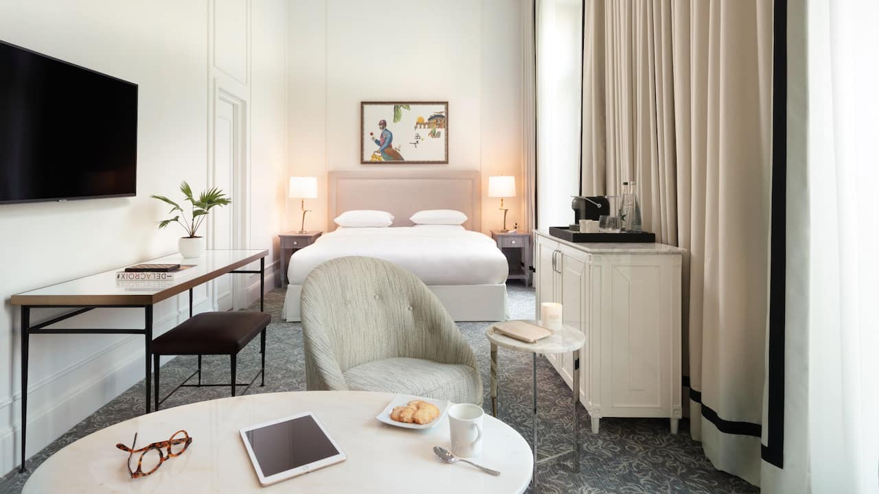 Junior Suite Bedroom - Hotel du Louvre
