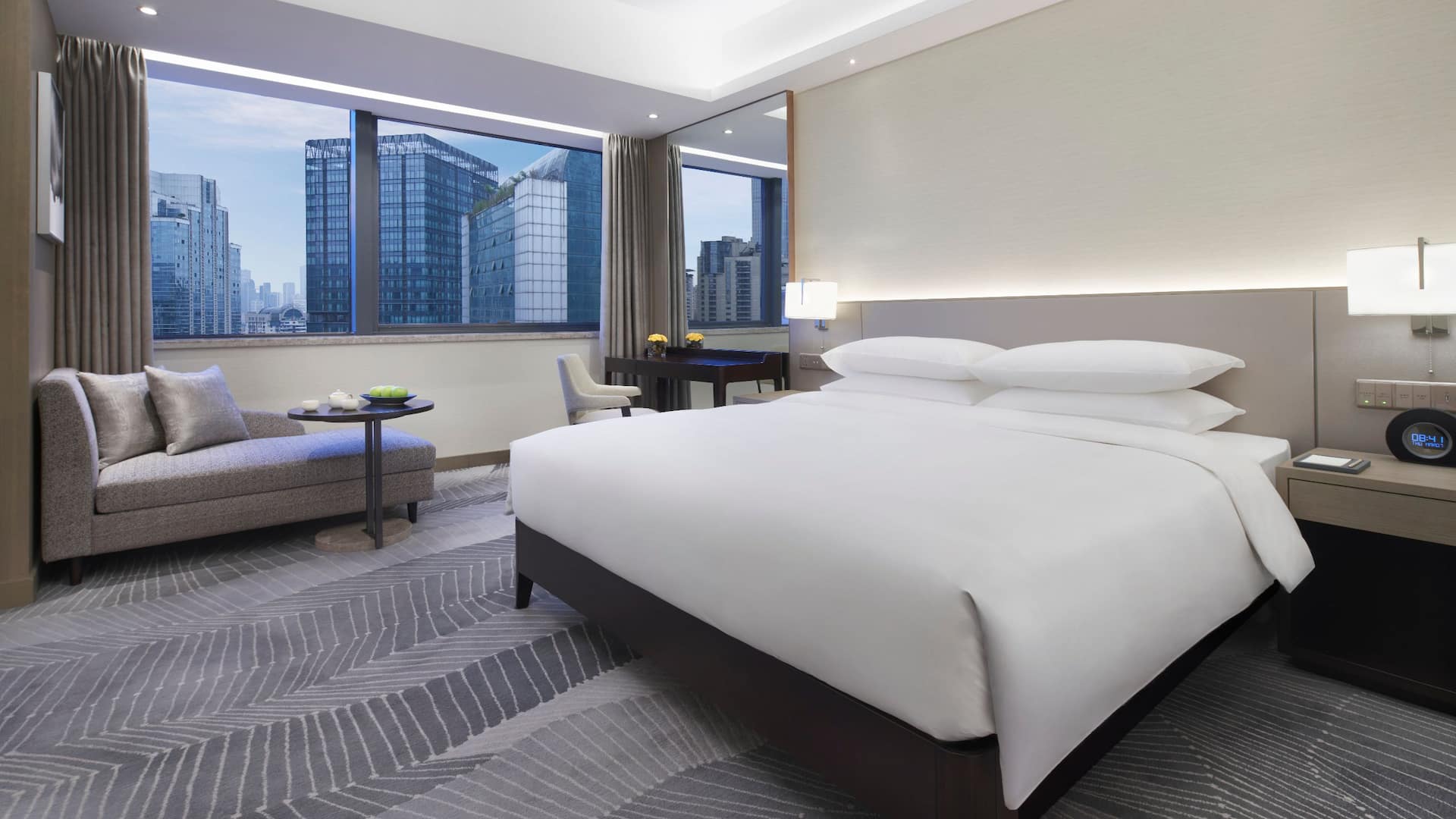 Hyatt Regency Metropolitan Chongqing King Bedroom