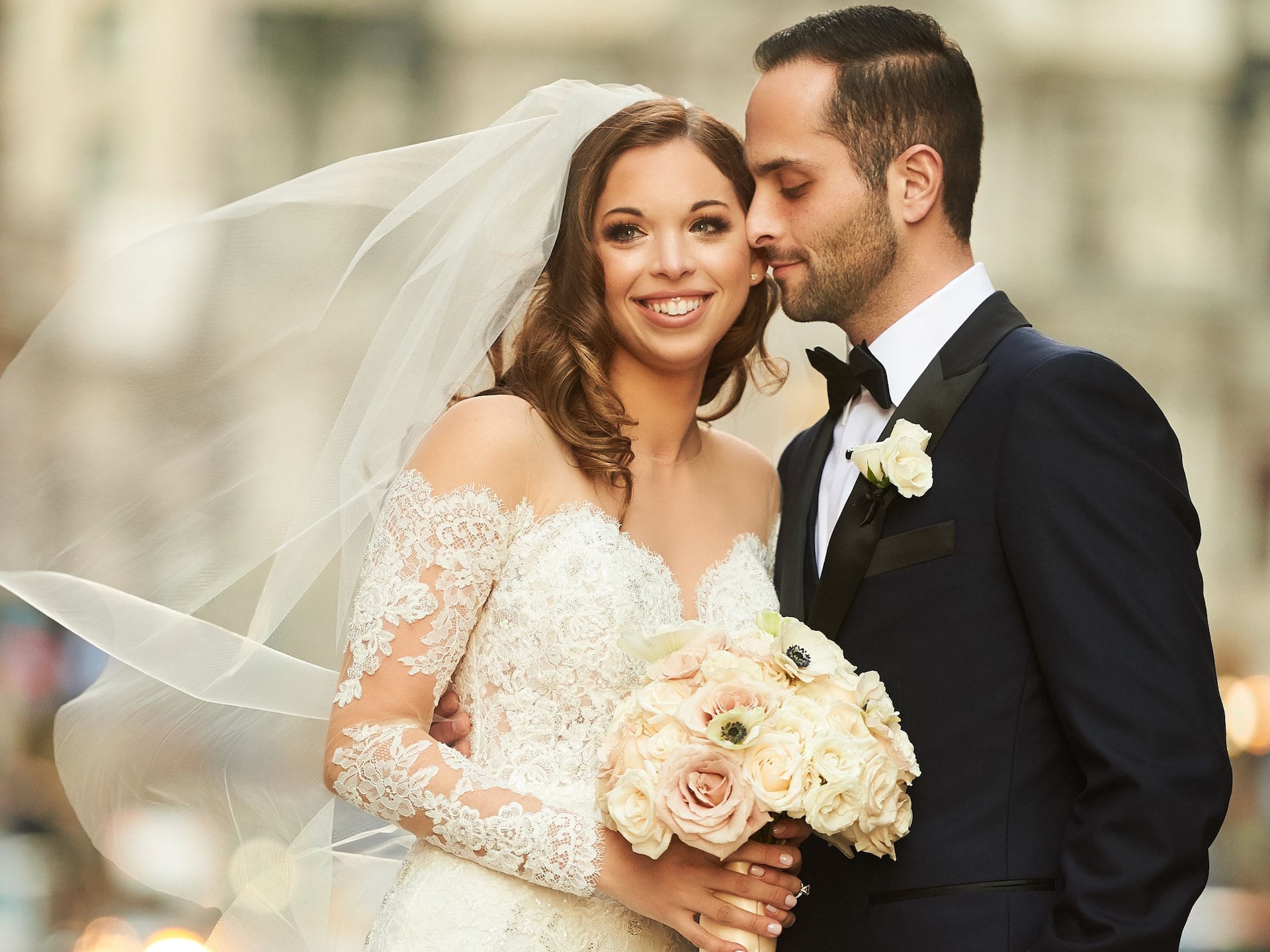 The Bellevue Hotel Broad Street City Hall Bride Groom