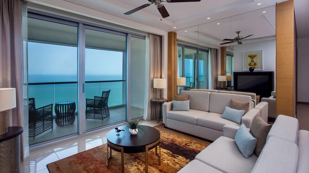 three bedroom living room residences in cartagena