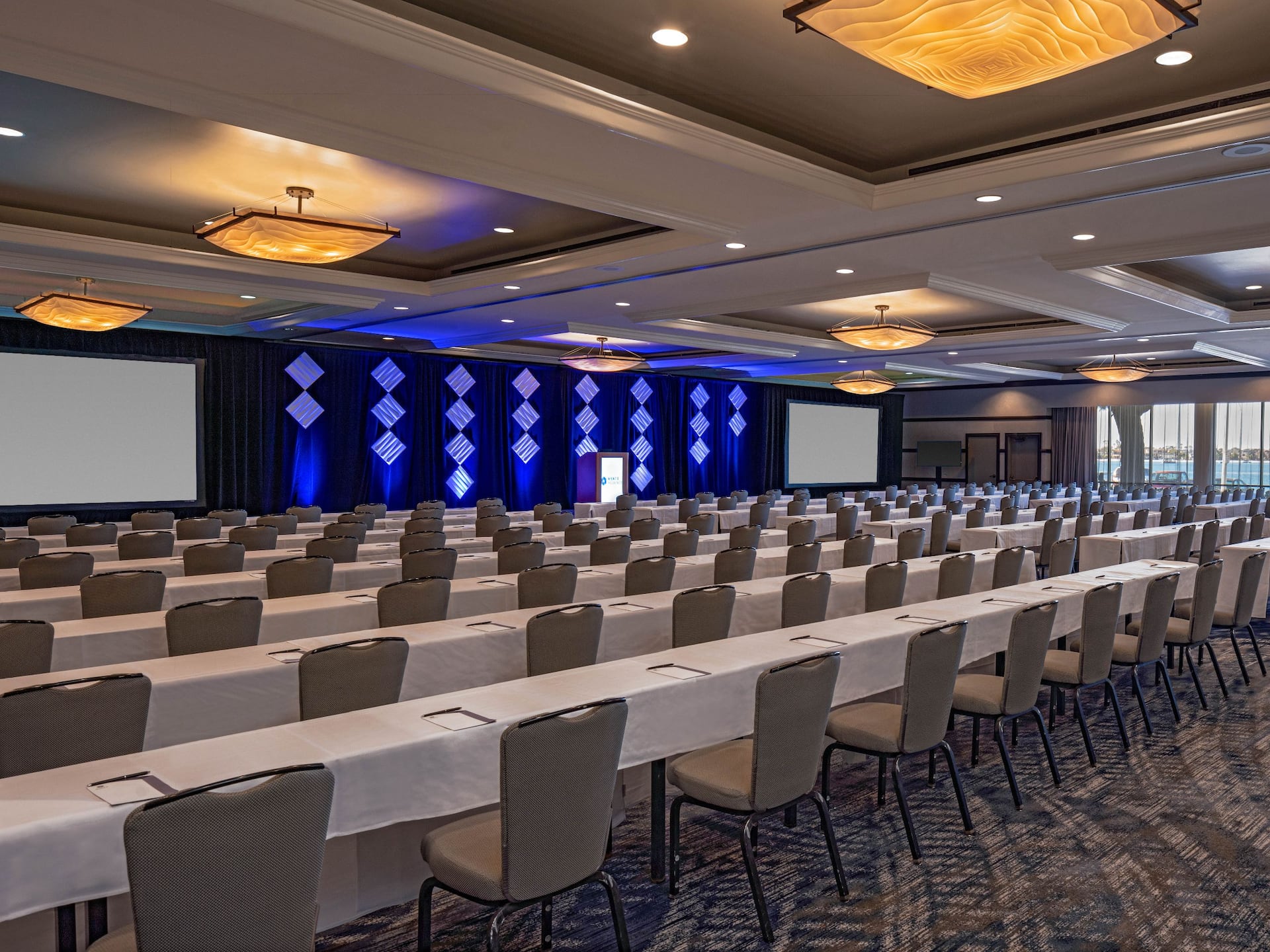 Hyatt Regency Mission Bay Spa and Marina Ballroom Classroom